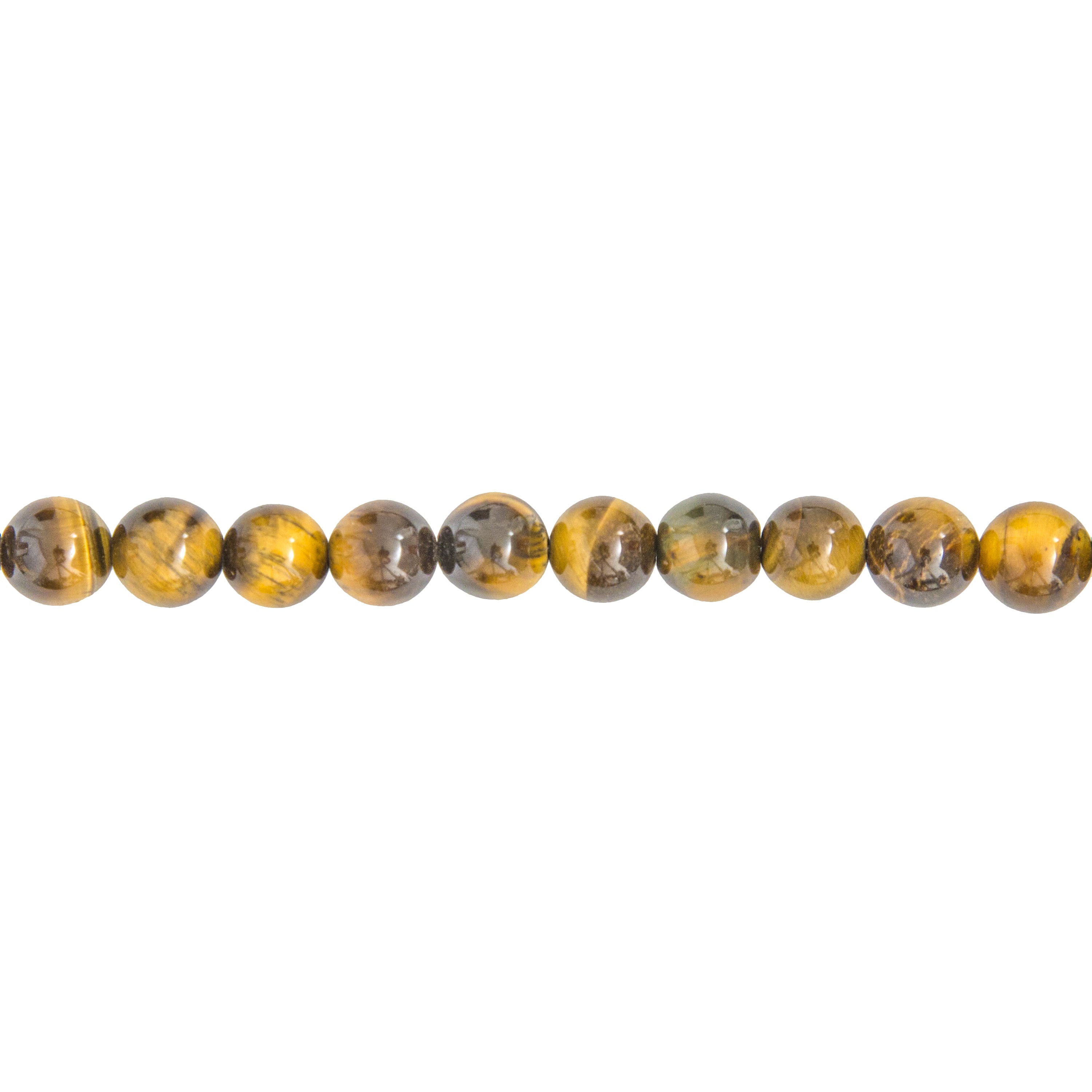 Hilo Ojo de tigre – Piedras bolas 8mm