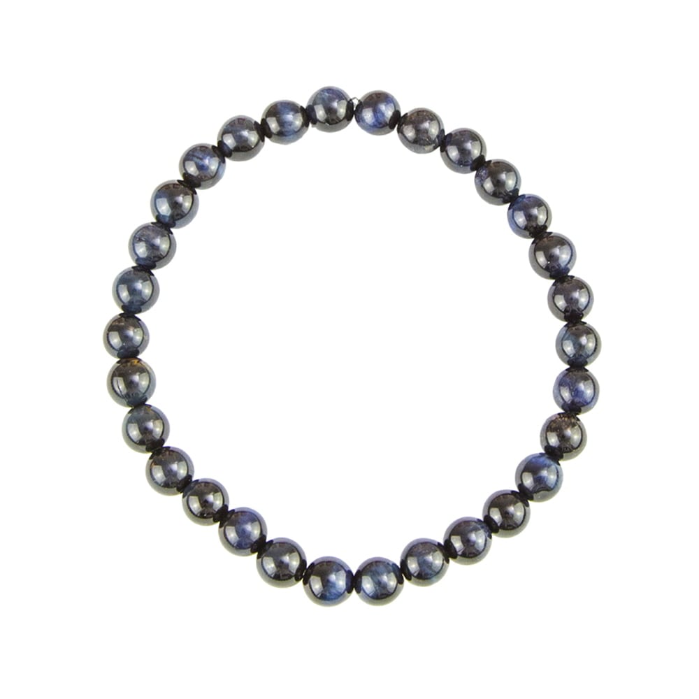 Pulsera Ojo de halcón – Piedras bolas 6mm