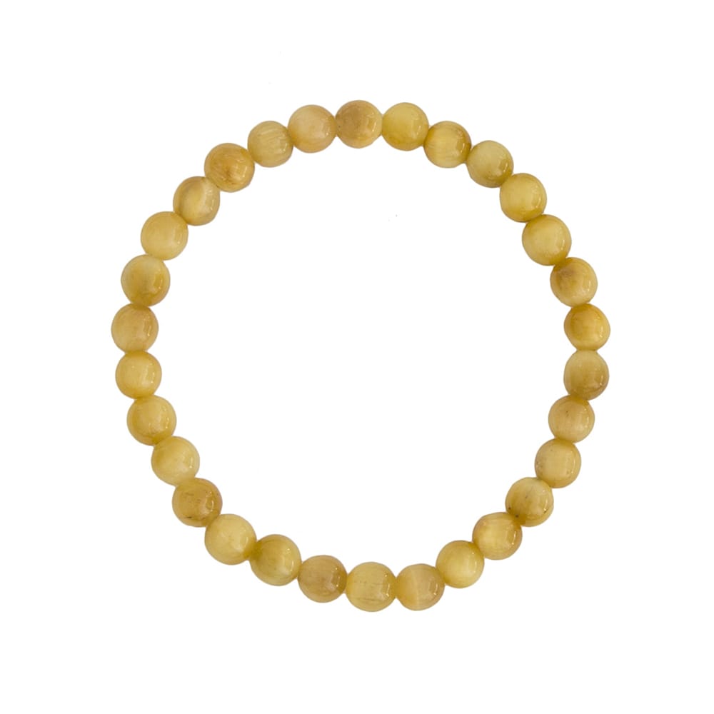 Bracelet Homemade Argent 925 Et Oeil De Tigre - Boules Facettées 10mm, Pierre Naturelle, Fabriqué En France - Neuf