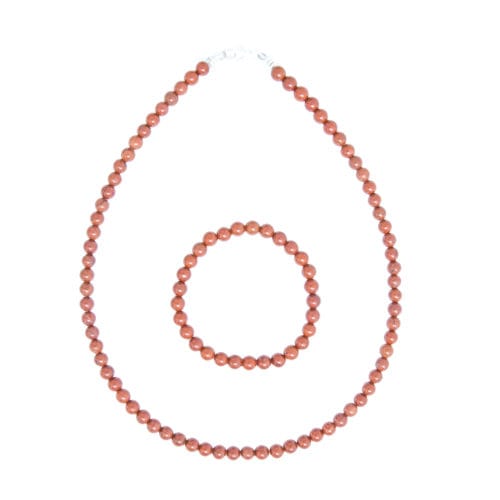 juego jaspe rojo piedras bolas 6mm