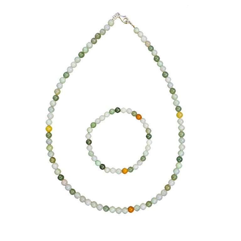 Fil De Perles En Jade Vert Clair 6mm - Environ 61 Perles Sur 39cm, Pour Création Bijoux, Neuf