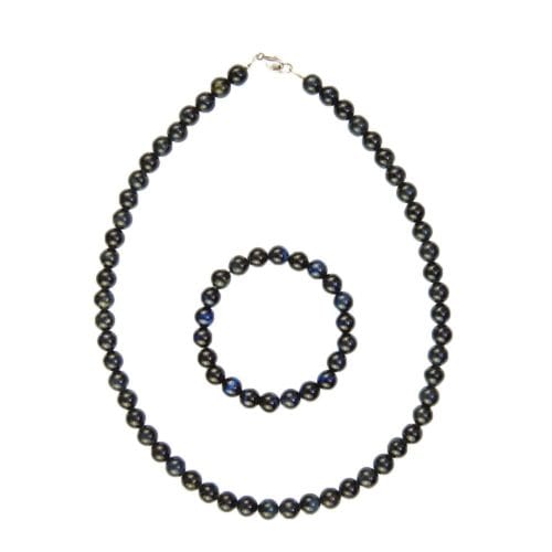 caja ojo de halcón piedras bolas 8mm