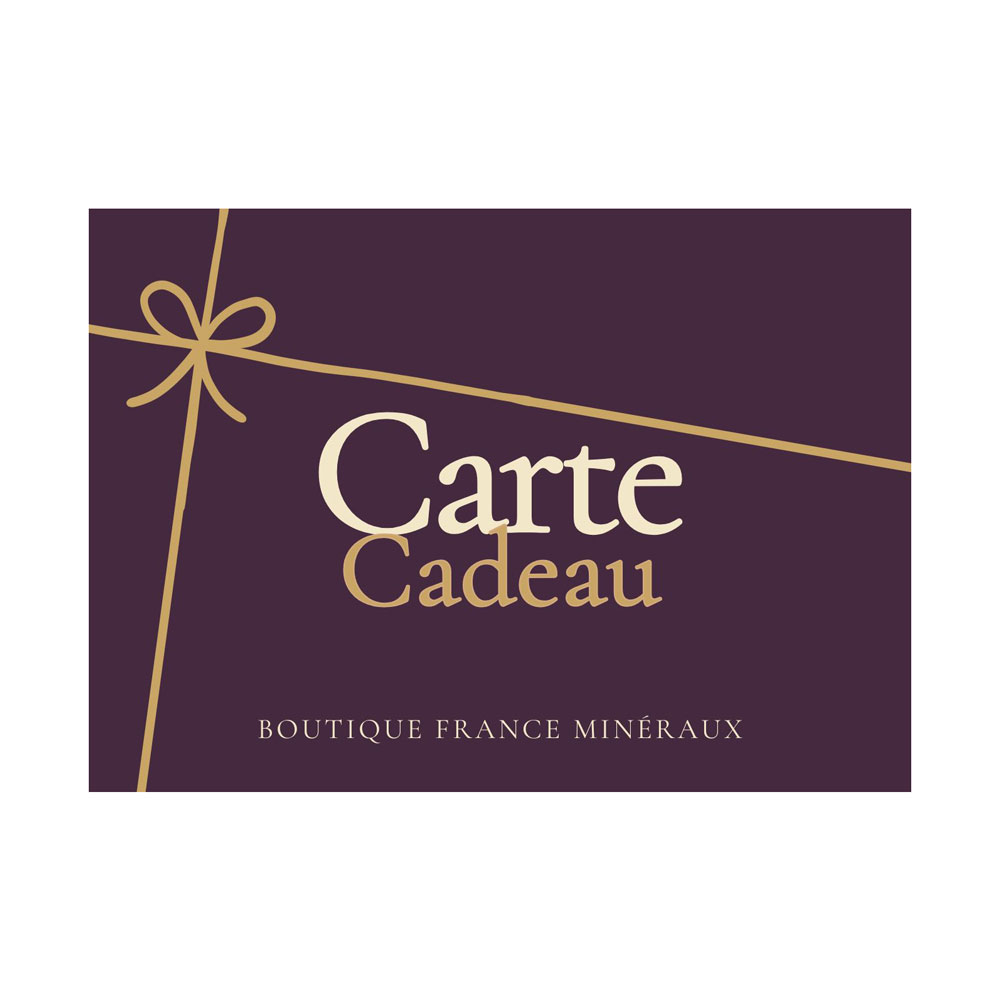 La Carte Cadeau France Minéraux