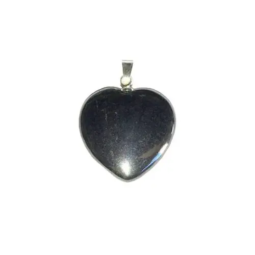 pendentif hematite petit coeur
