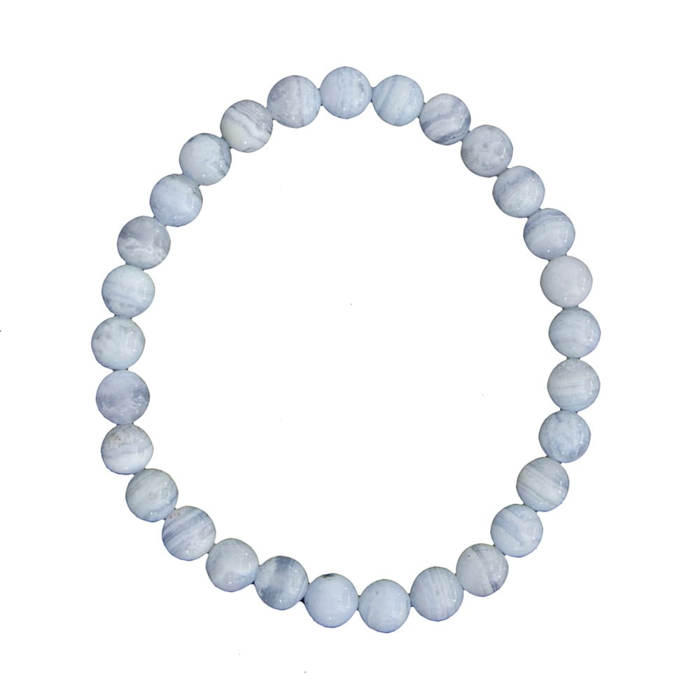 Pulsera Calcedonia – Piedras bolas 6mm