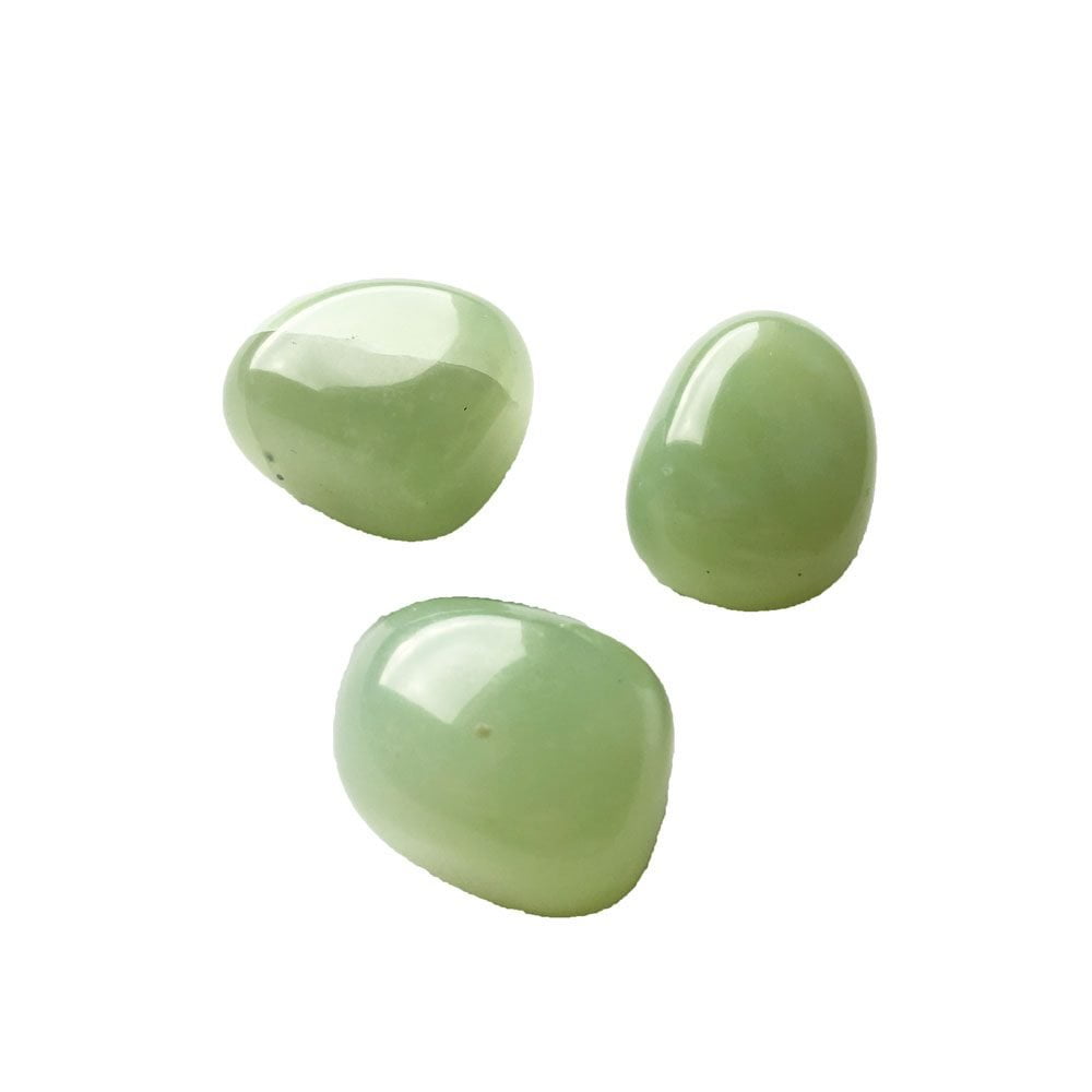 pierre roulée jade vert