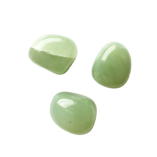 pierres roulées jade vert