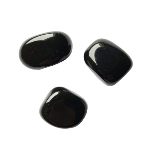 pierres roulées obsidienne noire