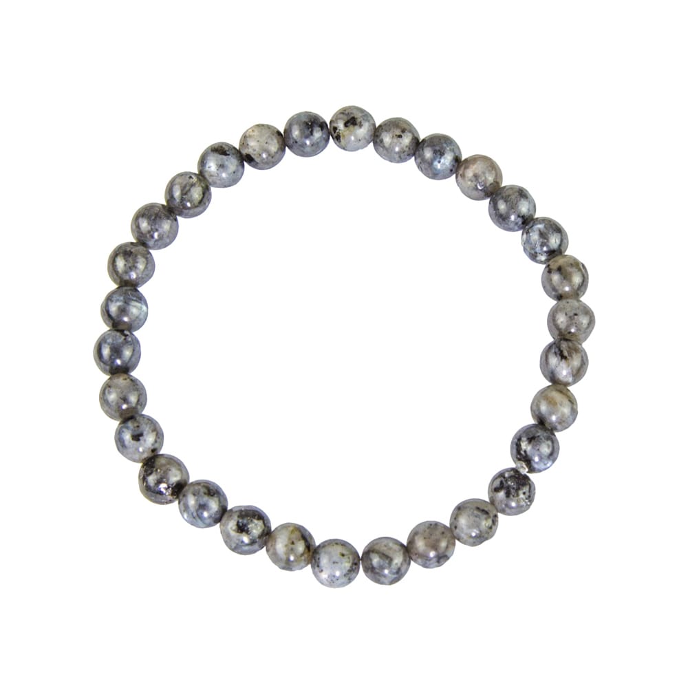 Pulsera Labradorita con Inclusiones - Piedras bolas 6mm