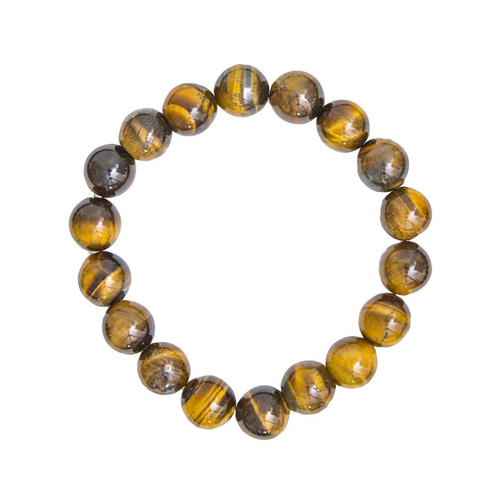 Pulsera Ojo de tigre – Piedras bolas 10mm