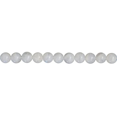 fil pierre de lune pierres boules 6mm