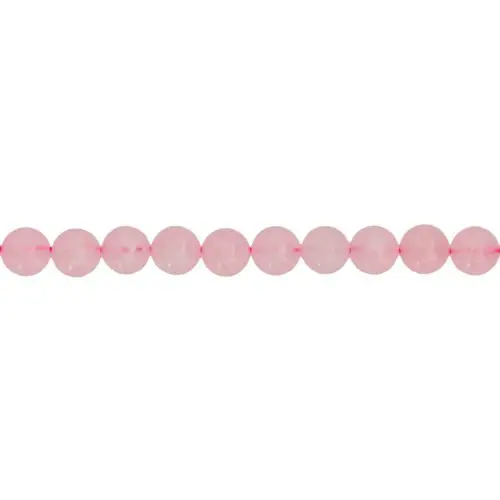 fil quartz rose pierres boules 8mm