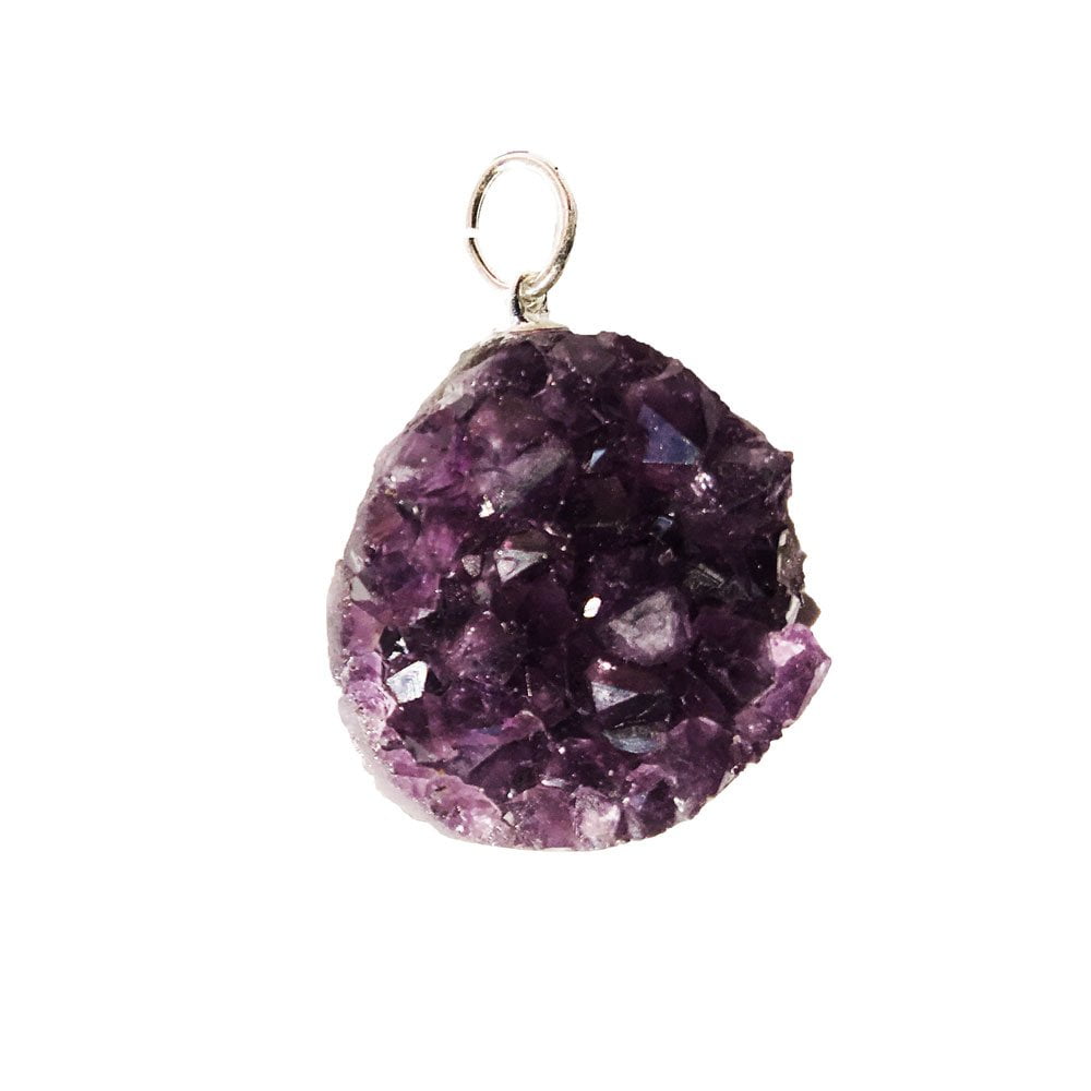 Pendentif pointe brute d/'Améthyste