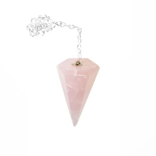 pendule quartz rose hexagonal
