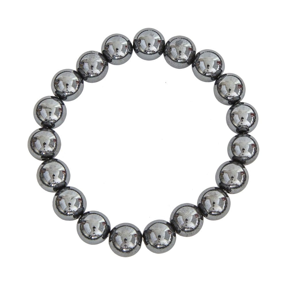 Pulsera Hematita – Piedras bolas 10mm