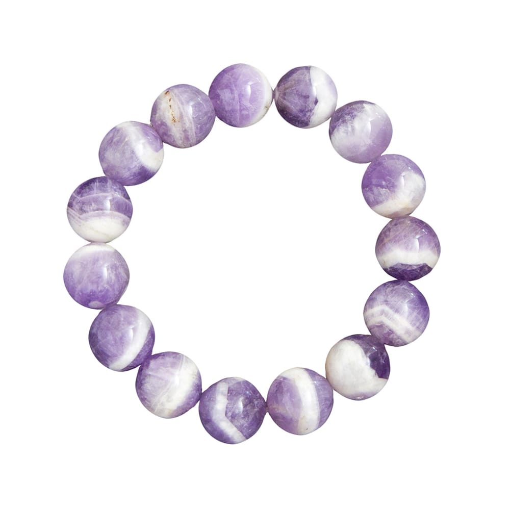 Pulsera Amatista – Piedras bolas 12mm
