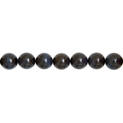 fil oeil de faucon pierres boules 14mm