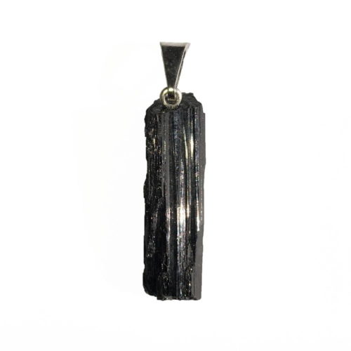 pendentif tourmaline noire pierre brute