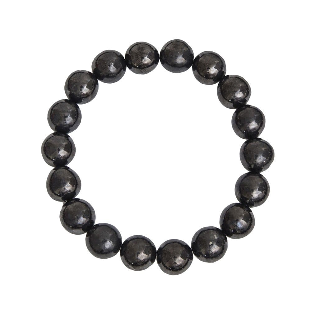 Pulsera Shungita – Piedras bolas 10mm