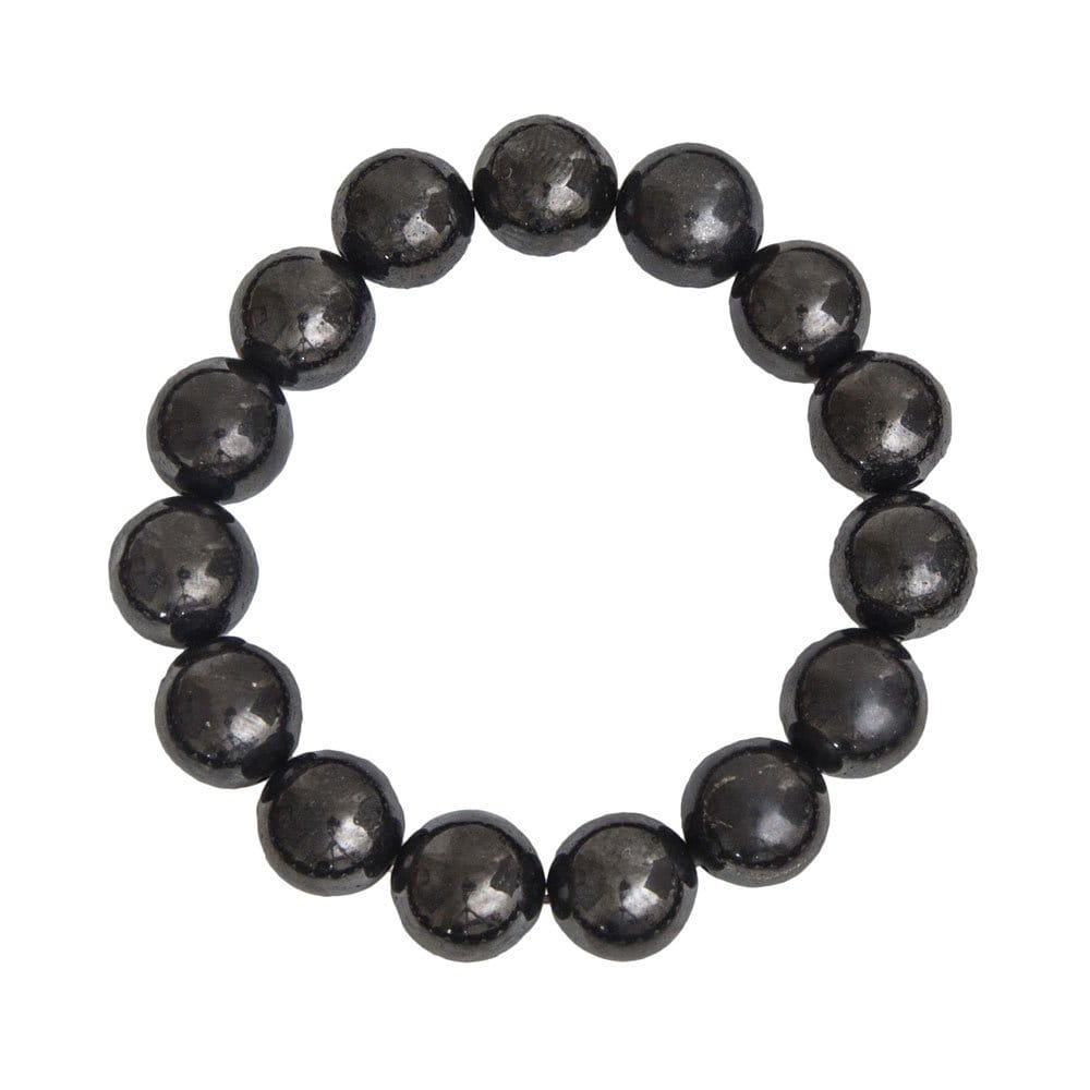 Pulsera Shungita – Piedras bolas 12mm