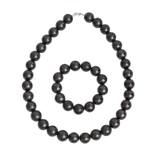 coffret shungite pierres boules 14mm