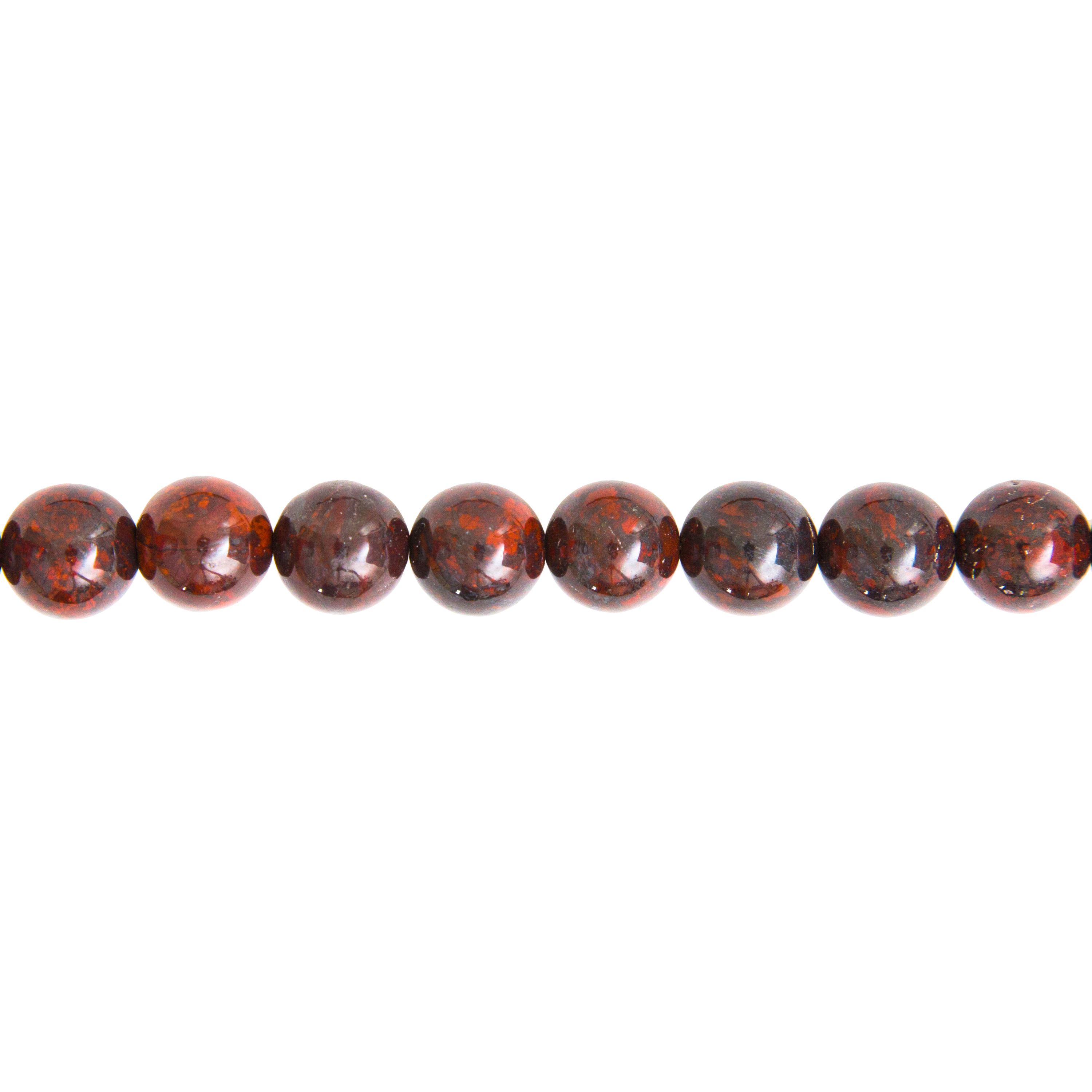 Hilo Jaspe brechado – Piedras bolas 12mm