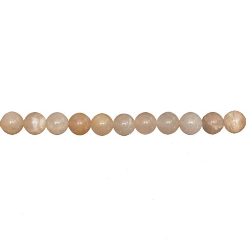 fil pierre de soleil pierres boules 6mm