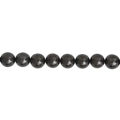 fil shungite pierres boules 12mm