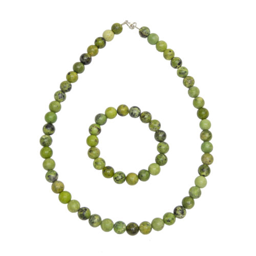 parure chrysoprase