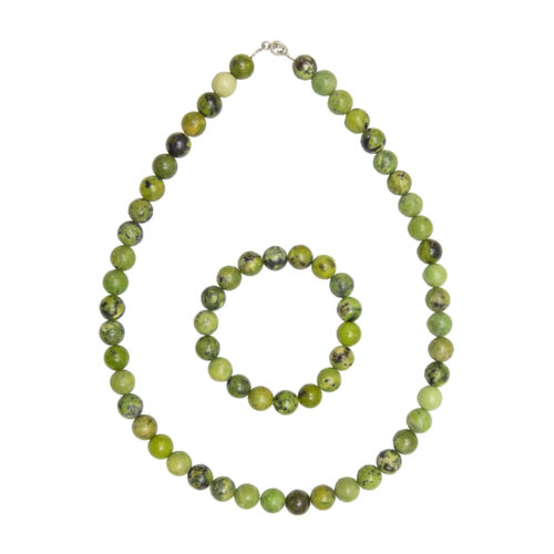 parure chrysoprase