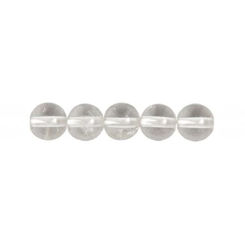 perles cristal de roche 6mm