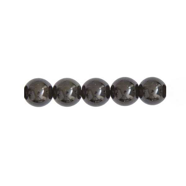 Lapierre Perles rondes de forme ronde de la pierre gemme 6mm d'obsidienne d'or... 