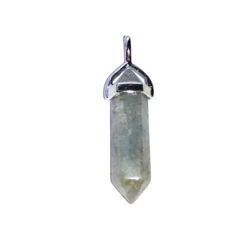 pendentif labradorite pointe