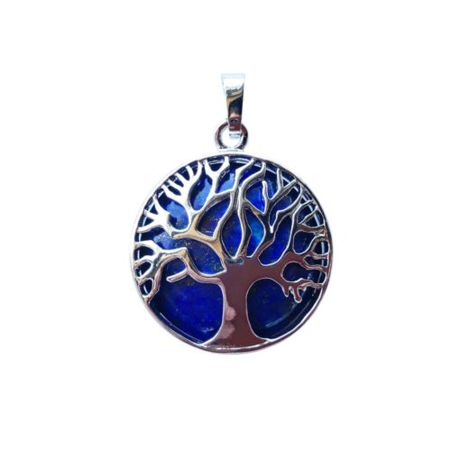 pendentif lapis lazuli arbre de vie