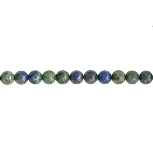 fil chrysocolle pierres boules 6mm
