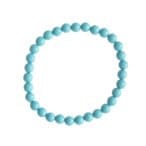 Bracelet En Pierre Howlite Bleue 4 Mm - Marque OxcmoBijoux, Neuf Avec étiquettes