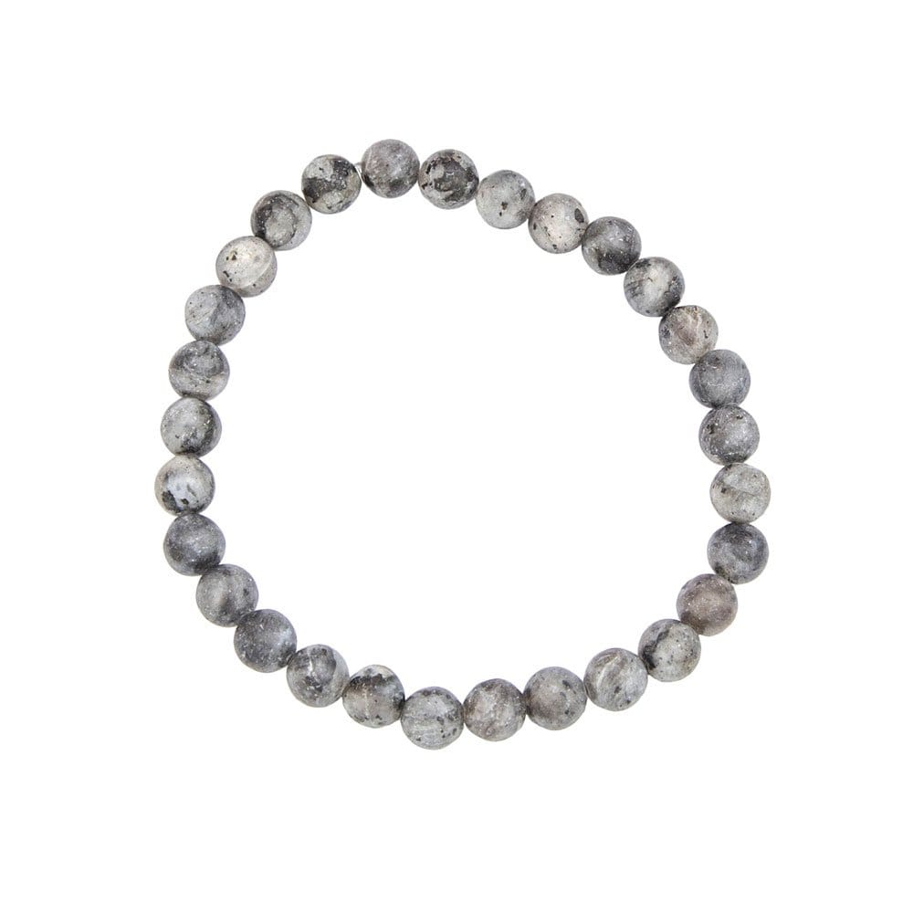 Pulsera Larvikita – Piedras bolas 6mm
