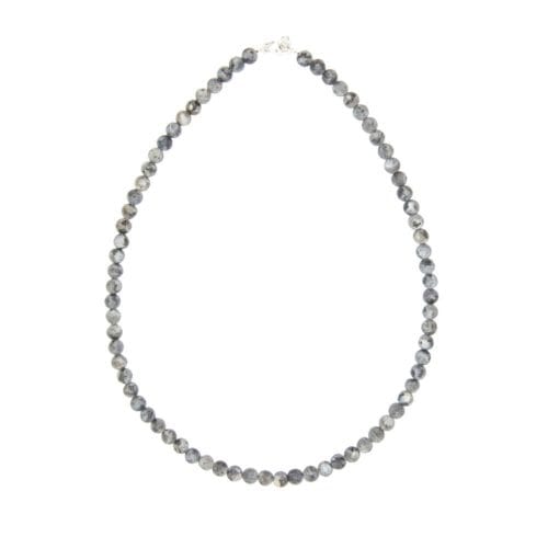 collar larvikita piedras bolas 6mm