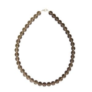 collier-quartz-fume-pierres-boules-10mm