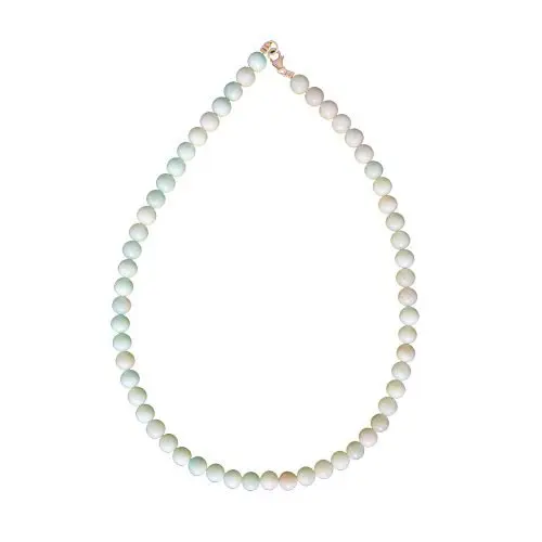 collier amazonite pierres boules 8mm