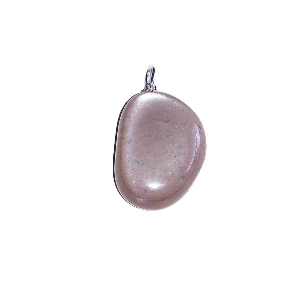colgante piedra de luna naranja