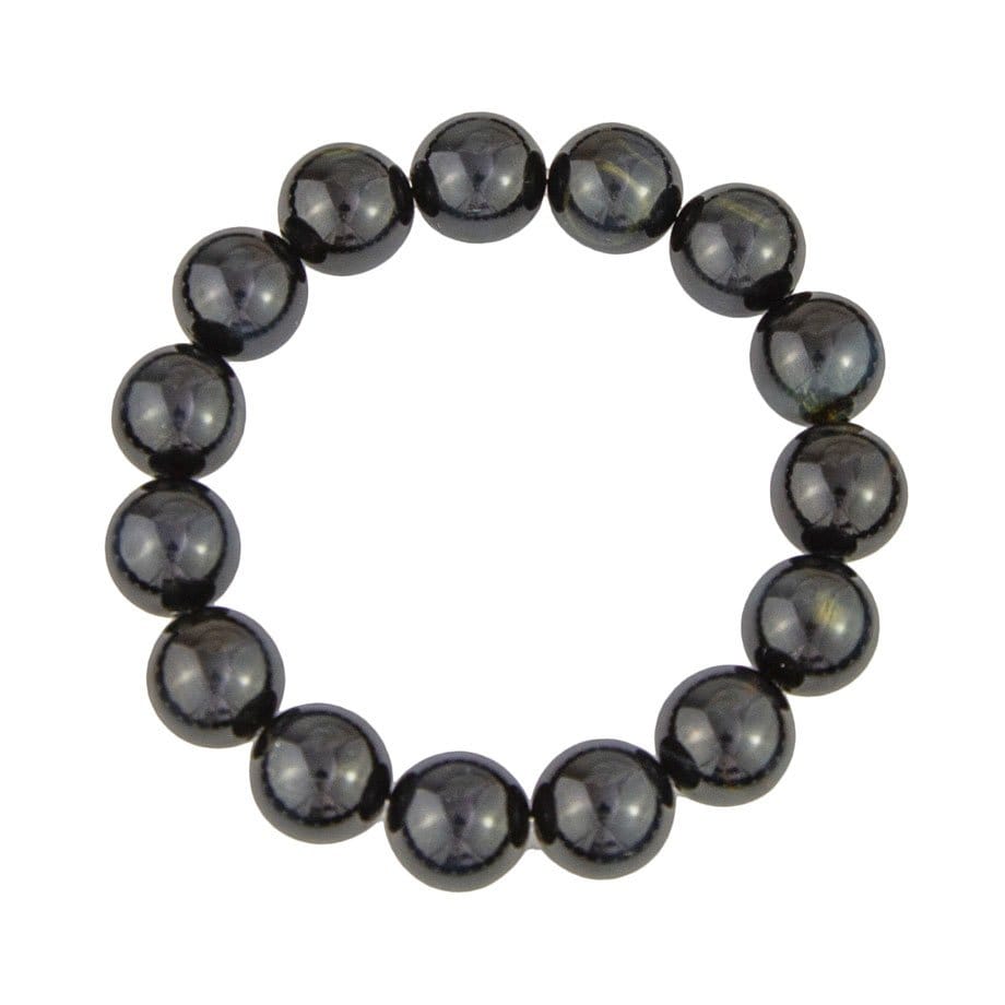 Pulsera Ojo de halcón – Piedras bolas 12mm