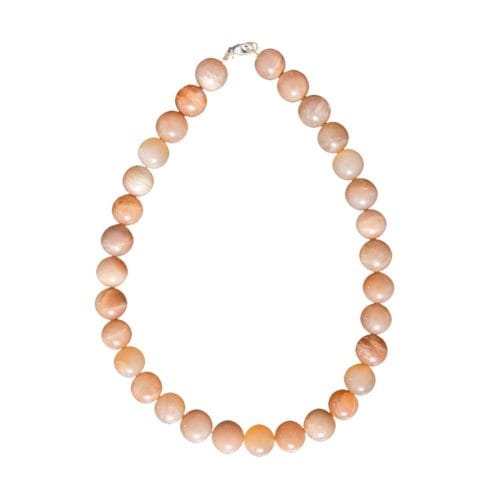 collar piedra de sol piedras bolas 14mm