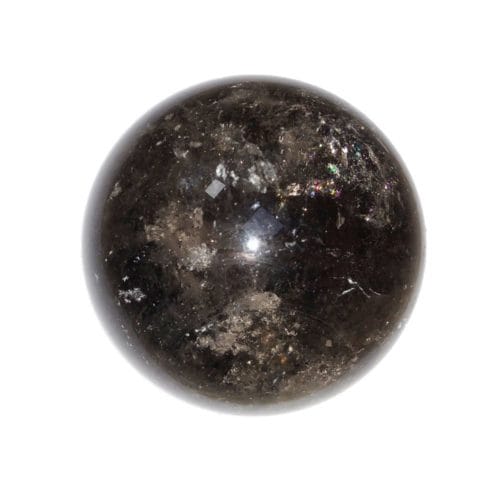 sphere quartz fumé