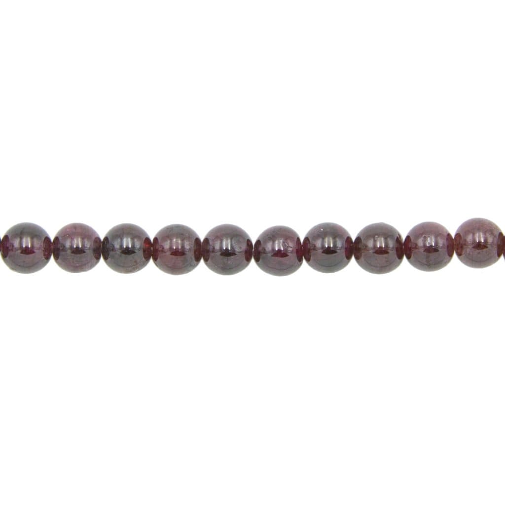 Fil Grenat rouge – Pierres boules 8mm