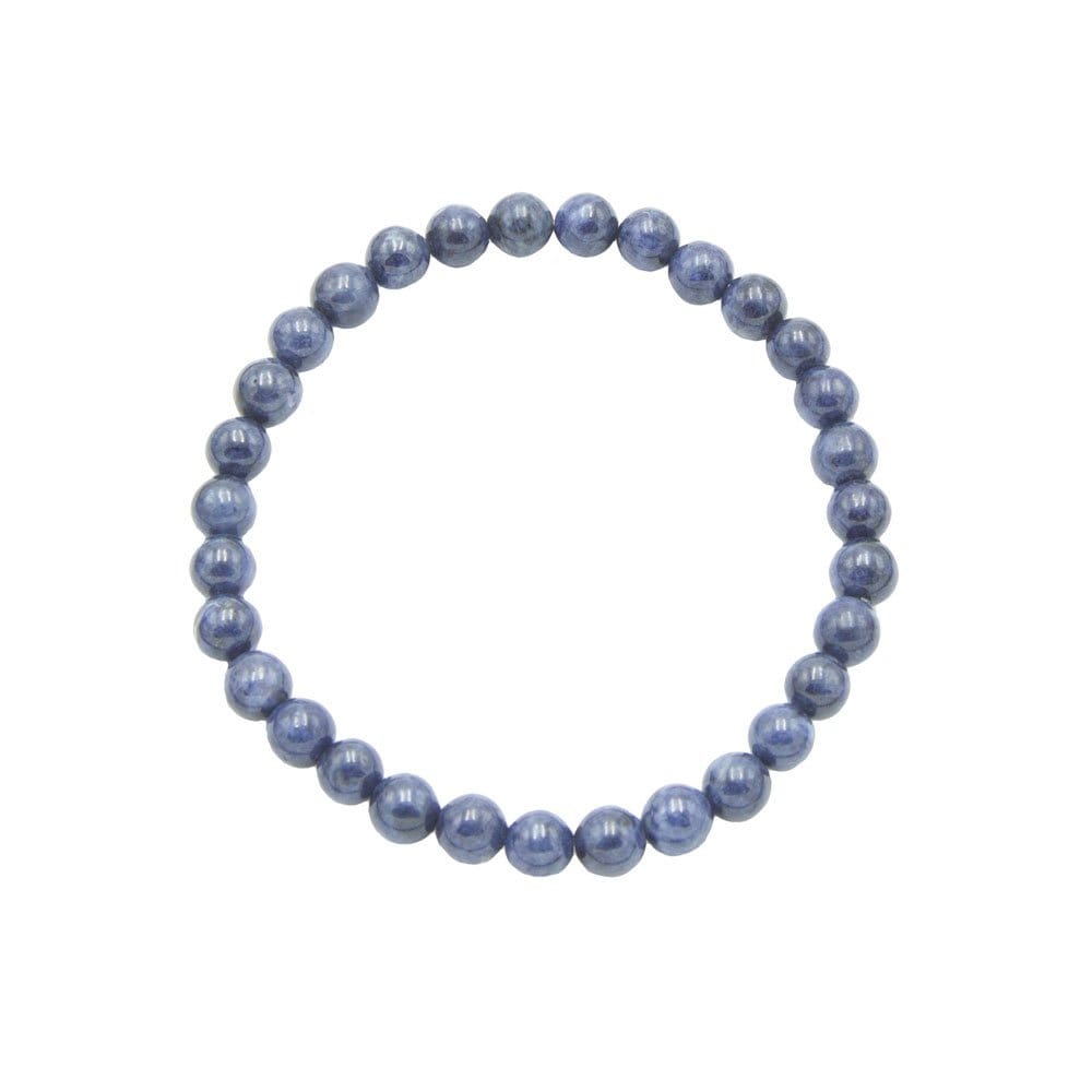 Pulsera Zafiro – Piedras bolas 6mm