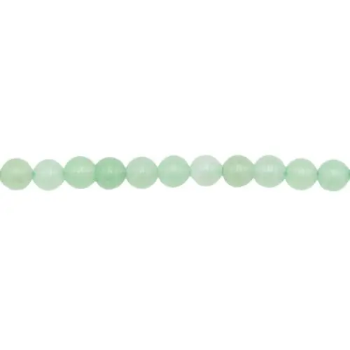 fil aventurine pierres boules 6mm