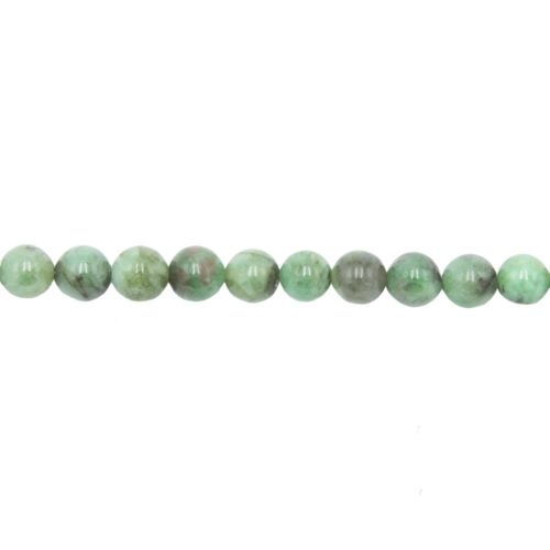 fil émeraude pierres boules 8mm