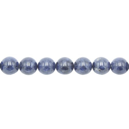 fil saphir pierres boules 14mm