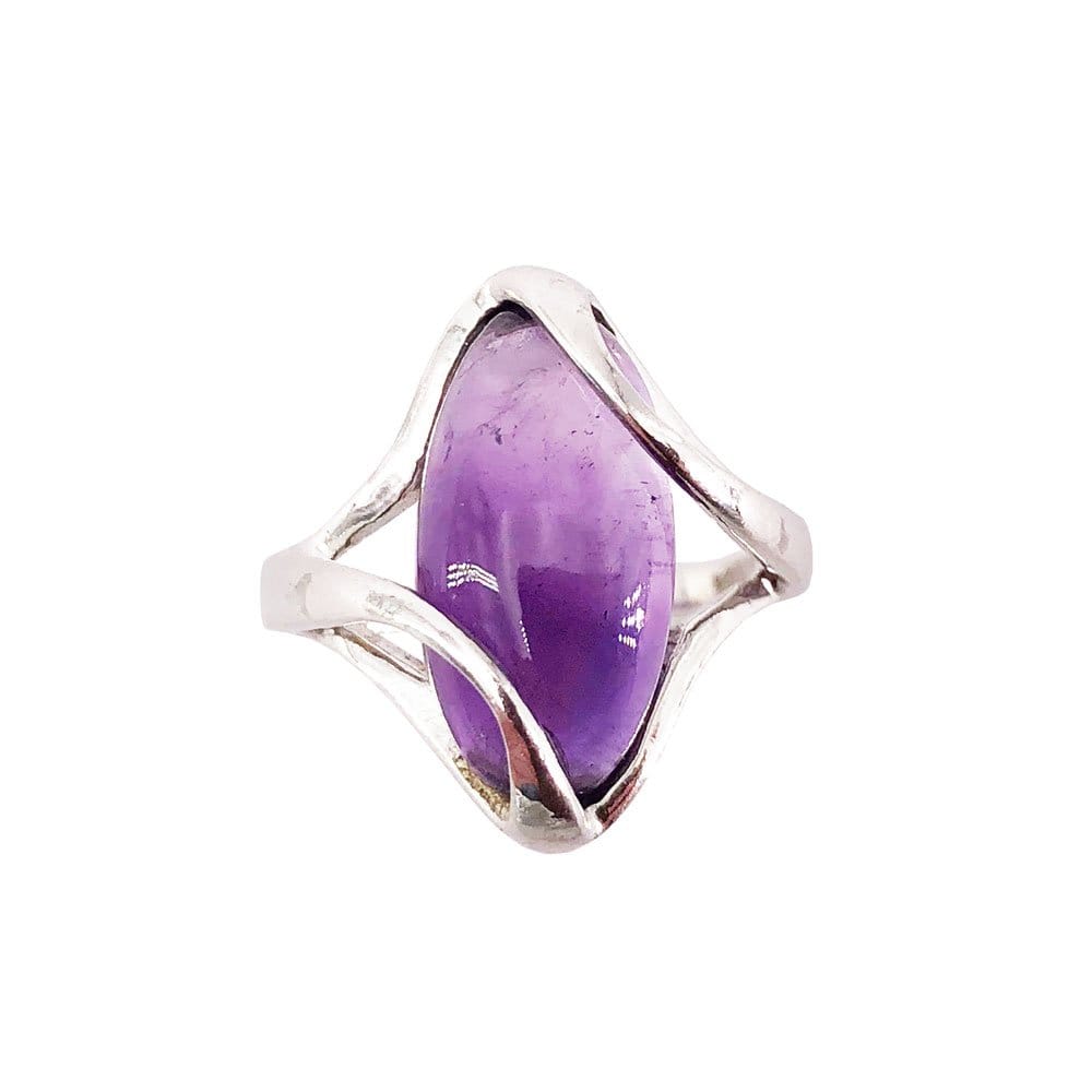 Bague améthyste - modèle Orion - Valkyrie Paris